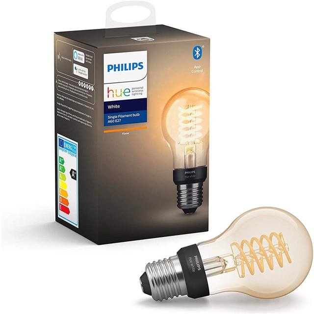 Philips Hue White Filament, 7W, E27, Bulb, klar