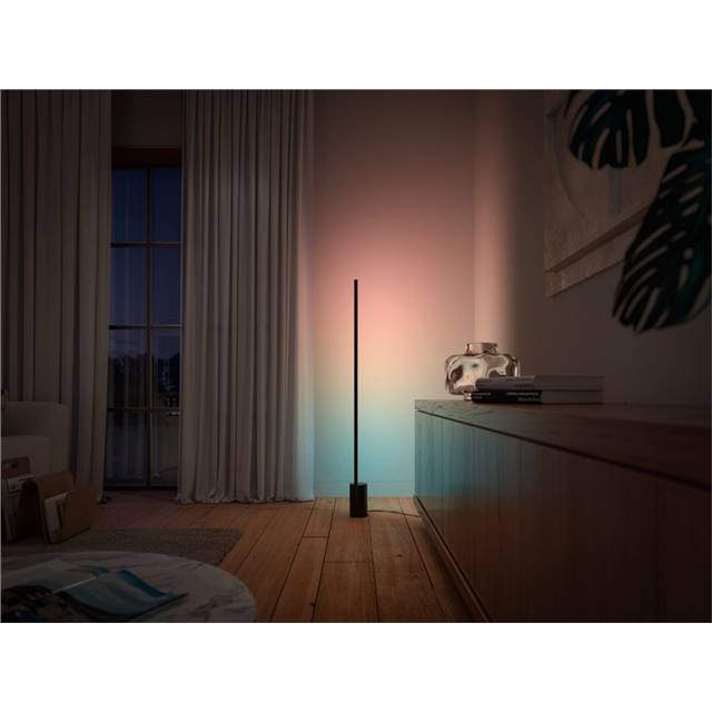 Philips Hue White & Color Ambiance Gradient Signe Stehleuchte - schwarz