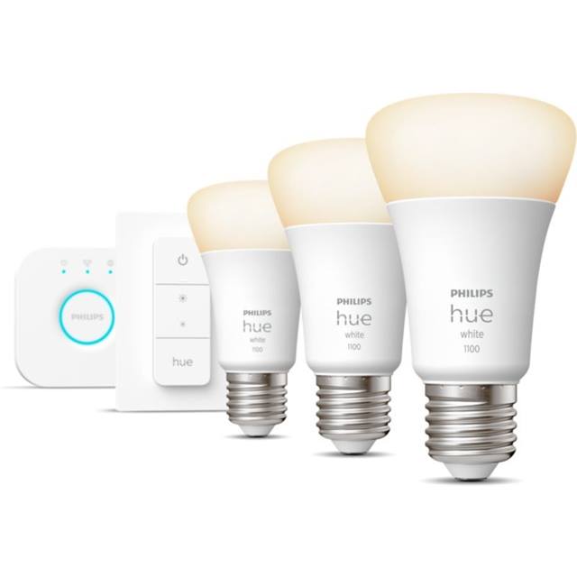 Philips Hue White, 9.5W, E27, Bulb, opal - Starter-Kit