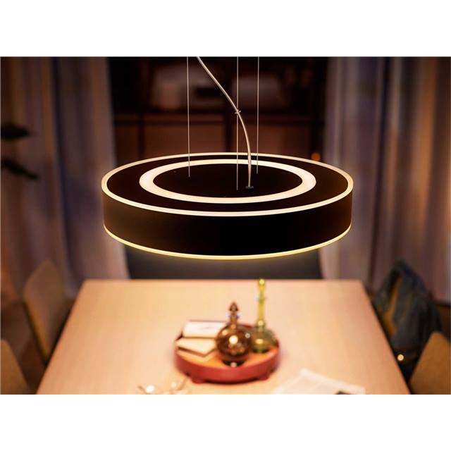 Philips Hue White Ambiance Enrave Pendelleuchte - schwarz