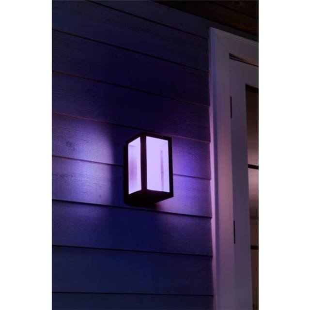 Philips Hue White & Color Ambiance Impress Outdoor Wandleuchte 12cm