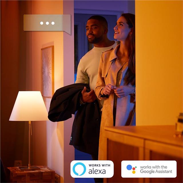 Philips Hue Fugato, 4er-Spot - schwarz