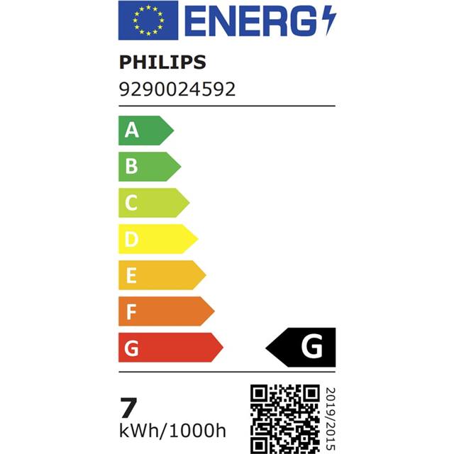 Philips Hue White Filament, 7W, E27, ST72, klar