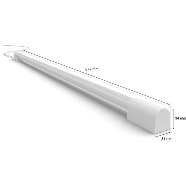 Philips Hue Play Gradient Light Tube kompakt 75cm, für 40-55" TV - weiss