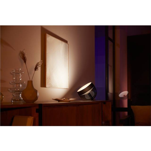 Philips Hue White & Color Ambiance Iris Tischleuchte - schwarz