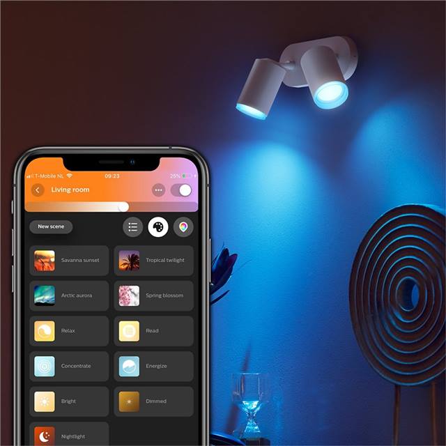 Philips Hue Fugato, 2er-Spot - weiss