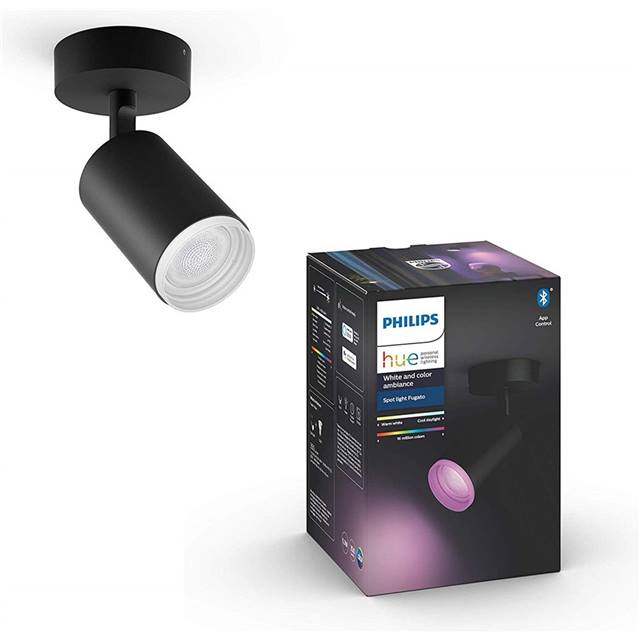 Philips Hue Fugato, 1er-Spot - schwarz