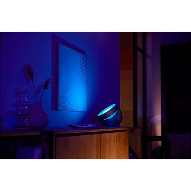 Philips Hue White & Color Ambiance Iris Tischleuchte - schwarz