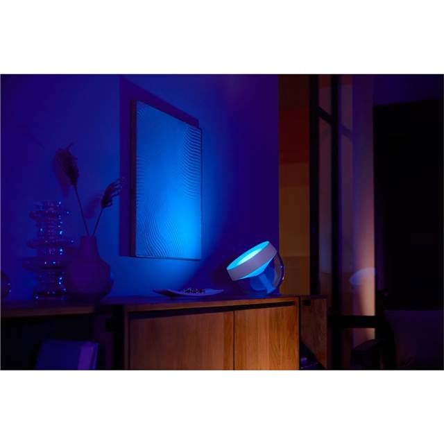 Philips Hue White & Color Ambiance Iris Tischleuchte - weiss