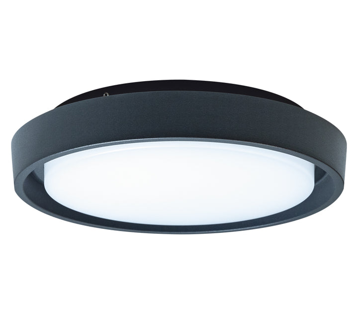 Deckenleuchte CLIFTON anthrazit, LED 25W 2350lm 3000K, IP54, 240V 50Hz