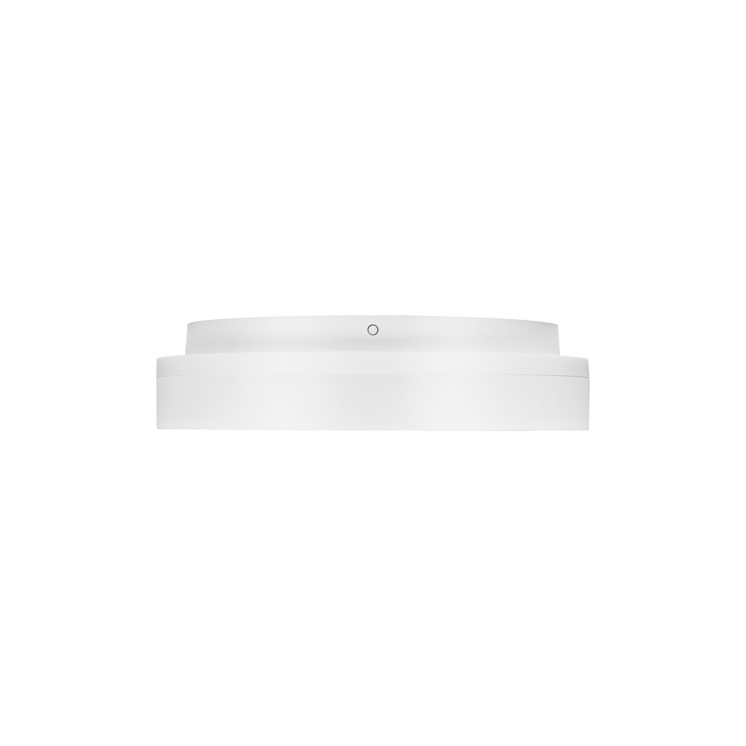 Anbauleuchte LED SLICE CIRCLE N II weiss, 10/15W, 3000/4000K, IP54, HF Sensor