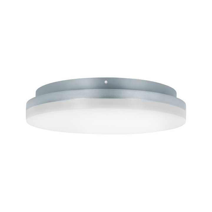 Anbauleuchte LED SLICE CIRCLE N III silber, 18/24W, 3000/4000K, IP54, DALI