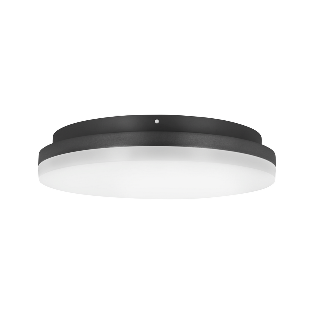 Anbauleuchte LED SLICE CIRCLE N III anthrazit, 18/24W, 3000/4000K, IP54, DALI