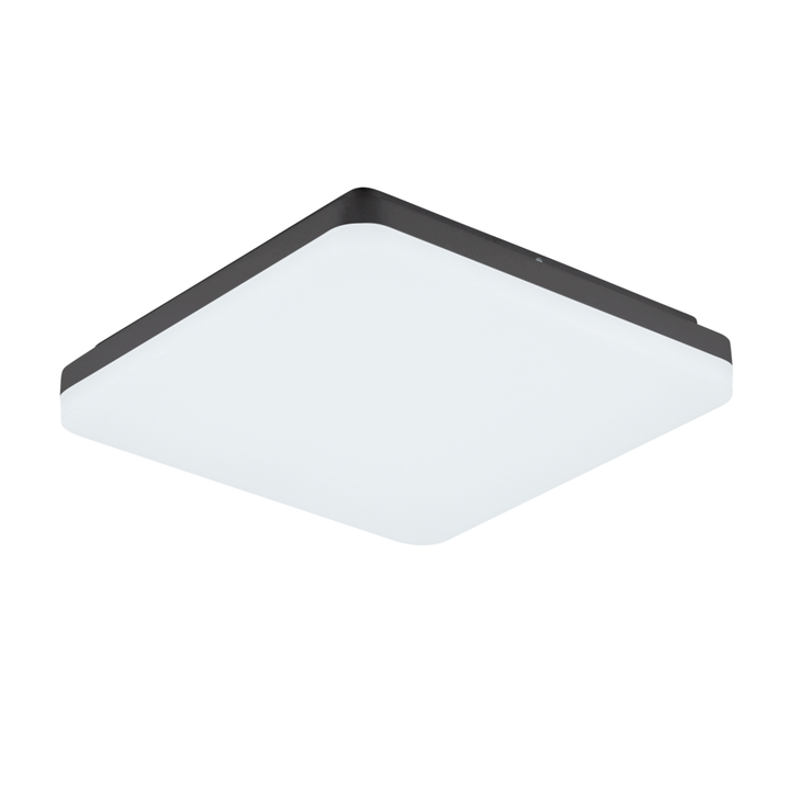 Anbauleuchte LED SLICE SQUARE N III anthrazit, 18/24W, 3000/4000K, IP54, Phase