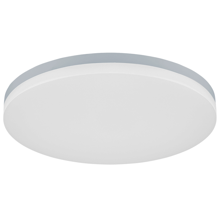 Anbauleuchte LED SLICE CIRCLE IV PLUS silber, 24/32W, 3000/4000K, IP54, Phase