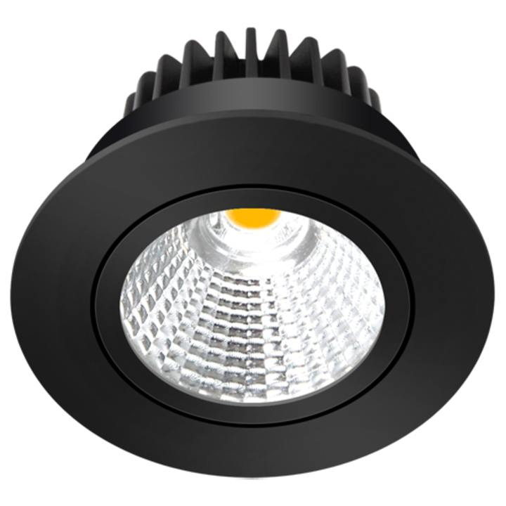 Set SKYJACK 68 schwarz, LED 11W 2700K 720lm 38° CRI90, IP44 PhasenDIM