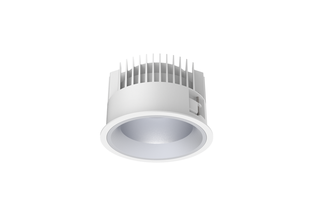 Downlight TAKEO 100 weiss-matt, LED 13W 3000K 1300lm 50° CRI80, 350mA, IP54