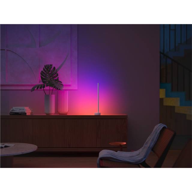 Philips Hue White & Color Ambiance Gradient Signe Tischleuchte - weiss