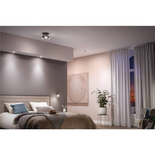 Philips Hue White & Color Ambiance Centura Einbauspot rund - schwarz