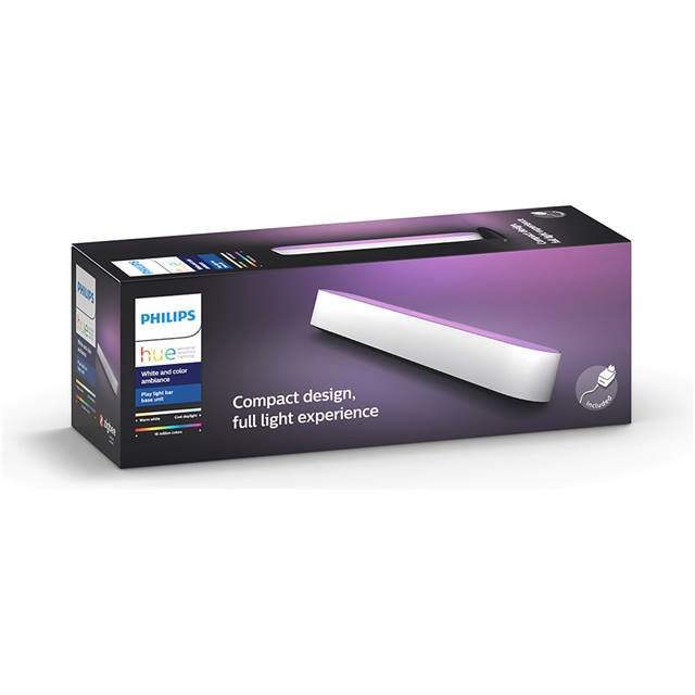 Philips Hue White & Color Ambiance Play Lightbar Einzelpack - schwarz