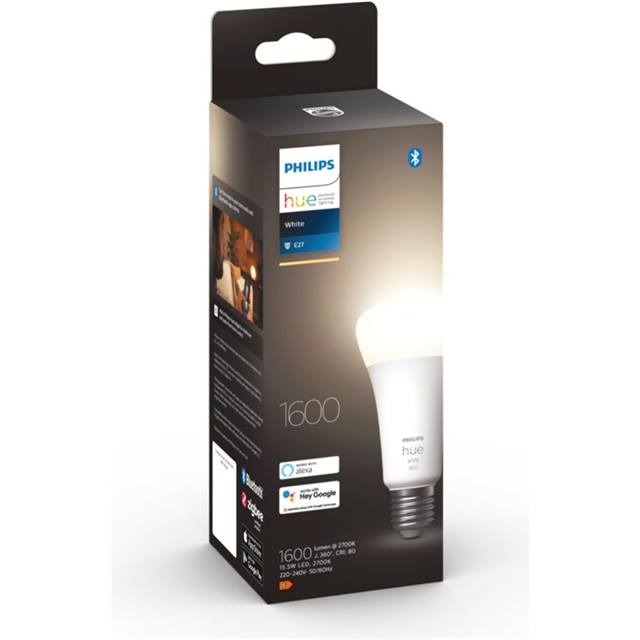 Philips Hue White, 15.5W, E27, Bulb, opal