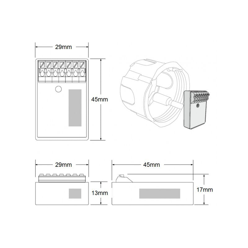 CASAMBI 4-fach Tasteninterface mini