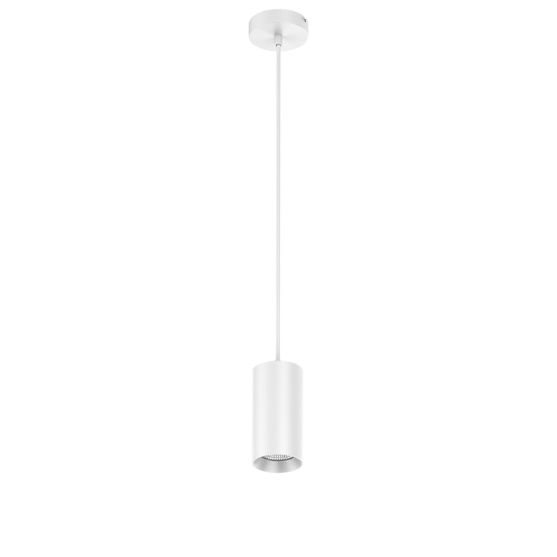 DOTLUX Abhängeset weiss für LED-Leuchte SLIMvario Ø80x160mm 18W 3000K