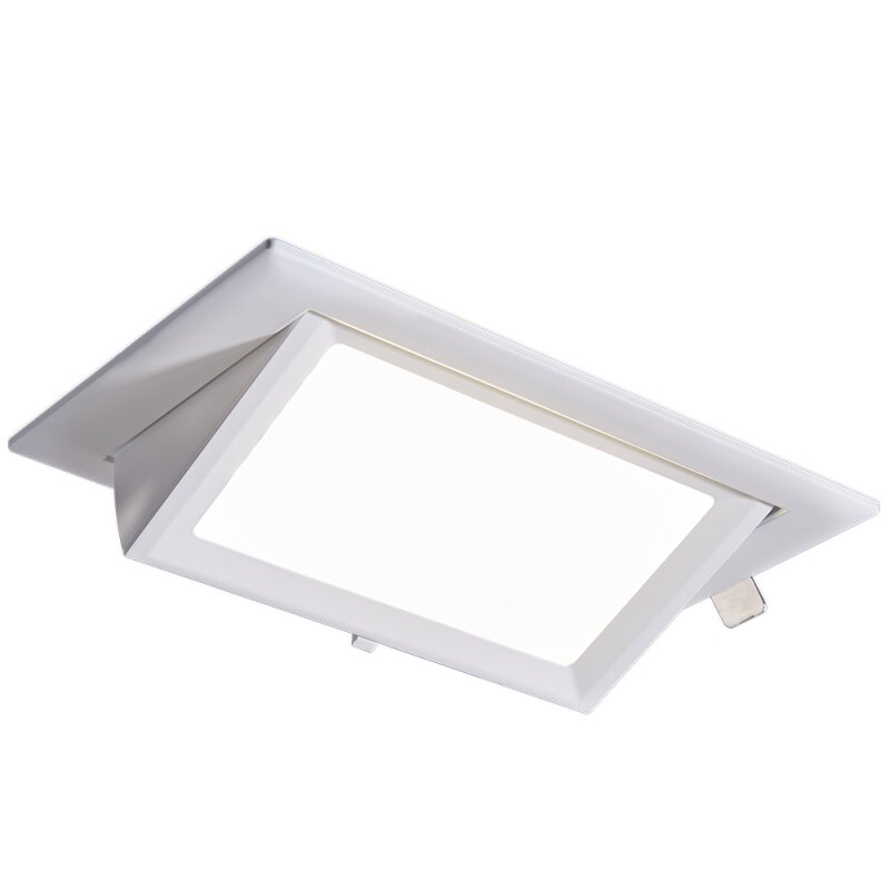 DOTLUX LED-Deckeneinbaustrahler FLEXA COLORselect, POWERselect 28W/38W 60° schwe