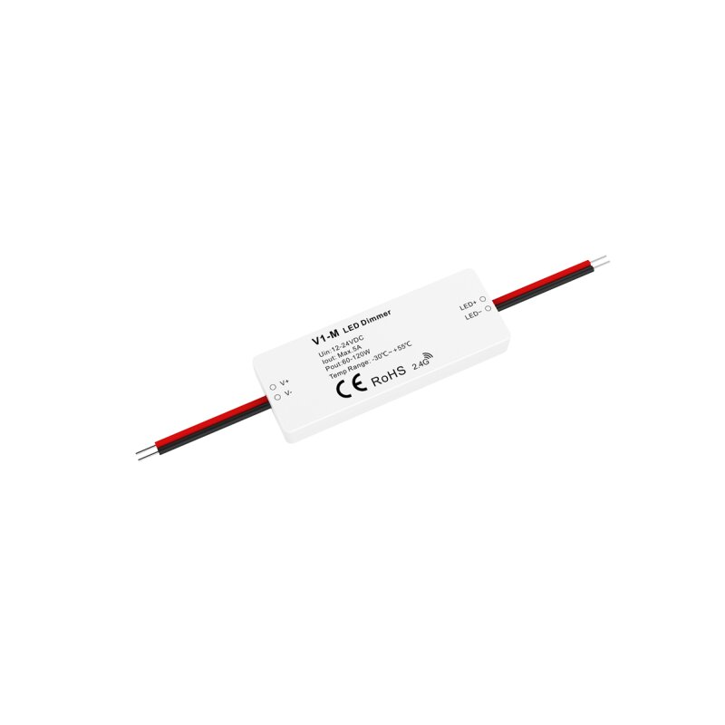 DOTLUX LED Funk-Mini Empfänger/Dimmer Fusion Technologie 1x 5A 12-24V DC für ein