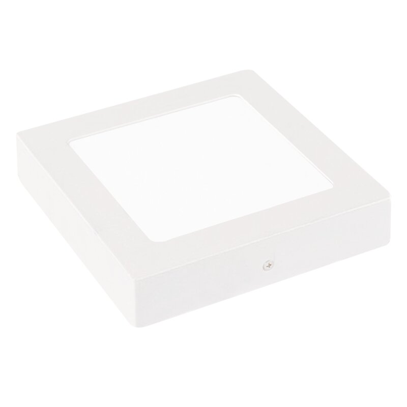 DOTLUX LED-Panel TOPsquare 225x225mm 18W 3000K  mit Aufbaurahmen quadratisch