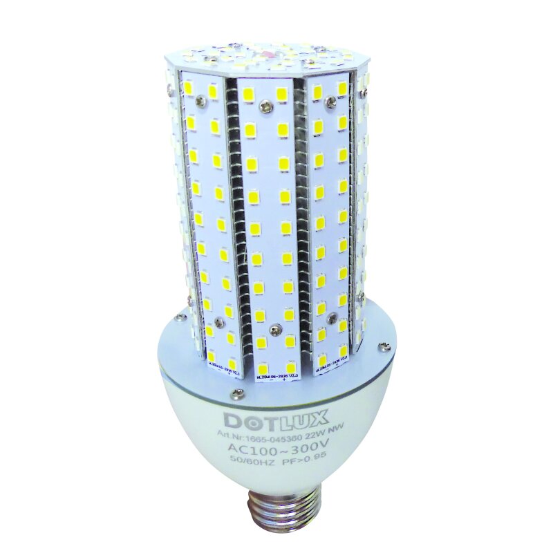 DOTLUX LED-Strassenlampe RETROFITnano E27 18W 4500K