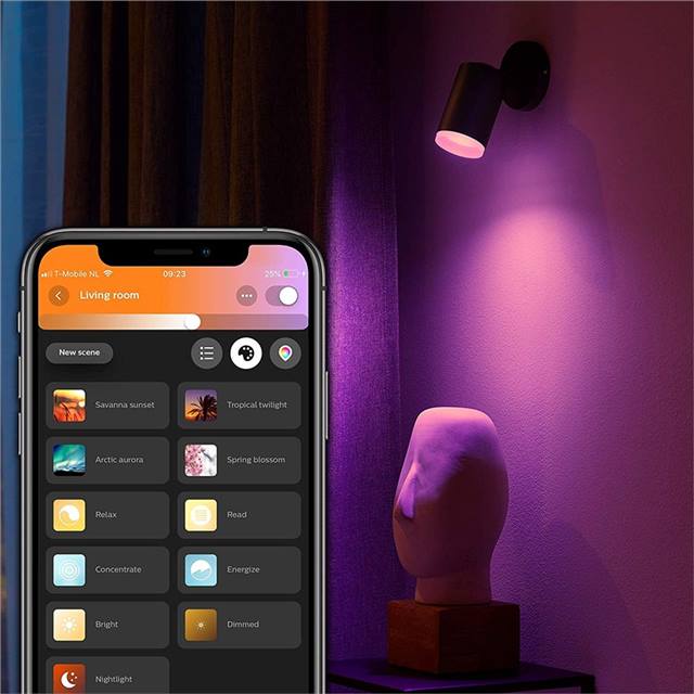 Philips Hue Fugato, 1er-Spot - schwarz