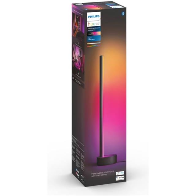 Philips Hue White & Color Ambiance Gradient Signe Tischleuchte - schwarz