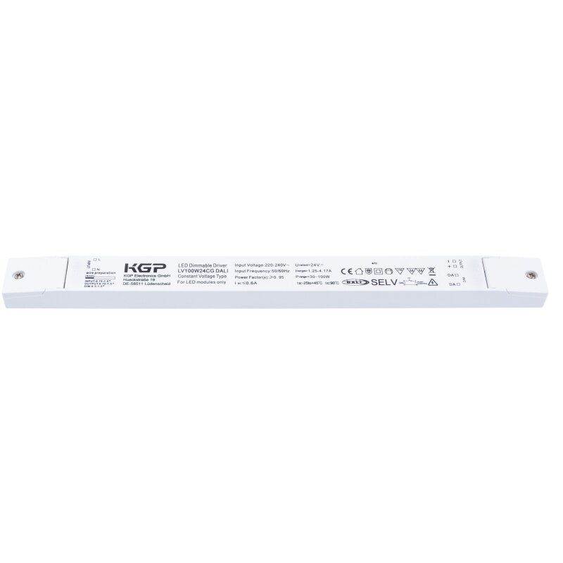 LED-Netzteil CV 24V DC 30-100W 1,25-4,17A dimmbar DALI-2 IP20 linear