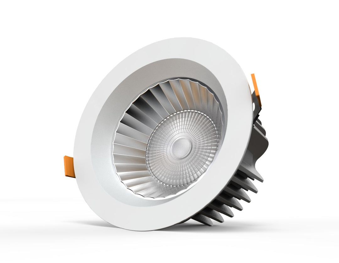 Downlight DLS1-M30, 25W 3315lm CRI80 2700K 40° weiss