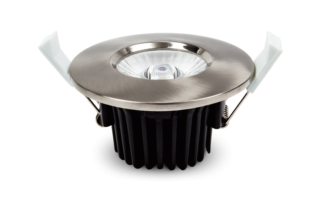 Einbaustrahler, 9W 920lm CRI80 3000K 40° Nickel