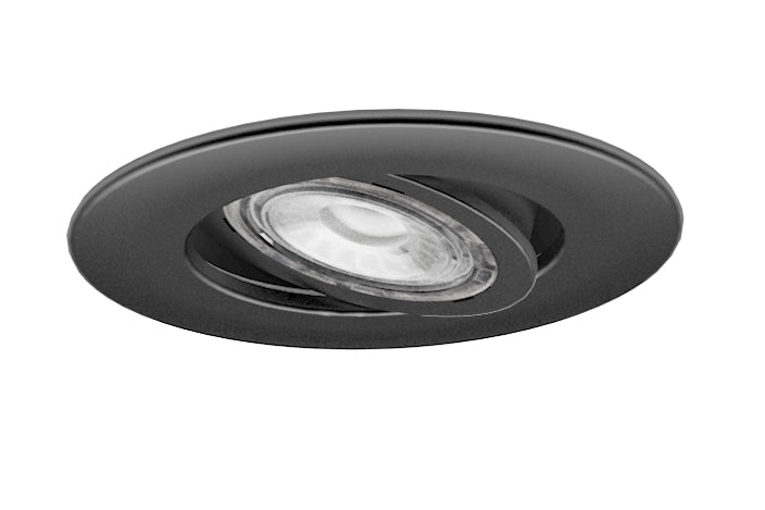 Einbaustrahler BT, 8W 535lm CRI92-97 2700K-4000K 40° schwarz
