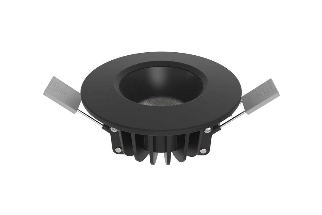 Einbaustrahler Flex, 8W 560lm CRI90 2700K-4000K 36° schwarz / schwarz