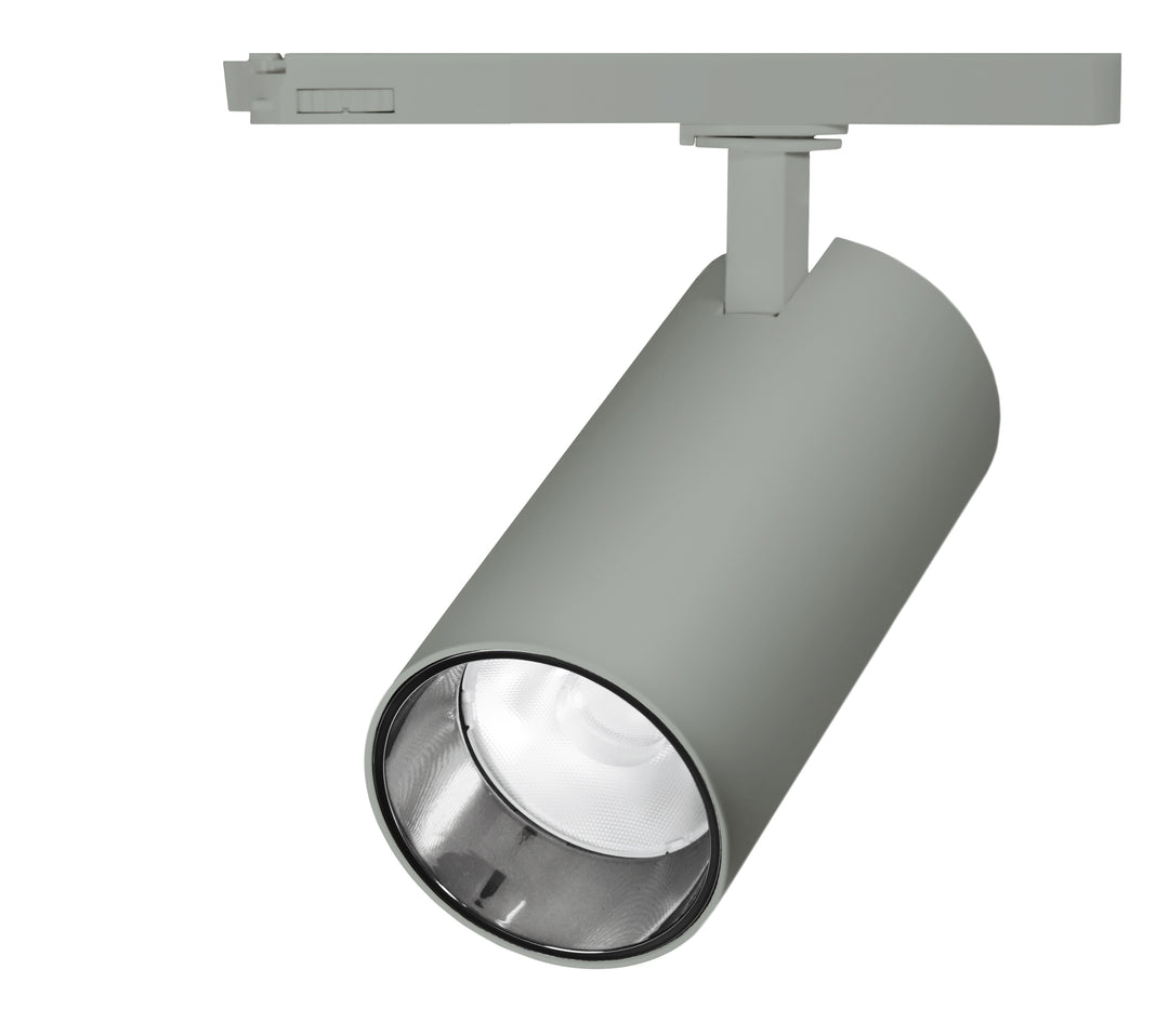 Tracklight TLM1-S20, 16W 1869lm CRI97 B40 36° grau
