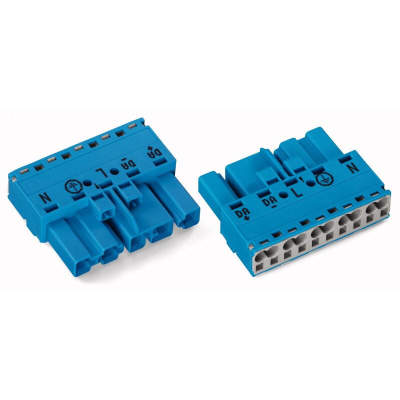 WAGO 770-1105 Ausgang Stecker blau, ohne Zugentlastungsgehäuse Ausgang für LINEA